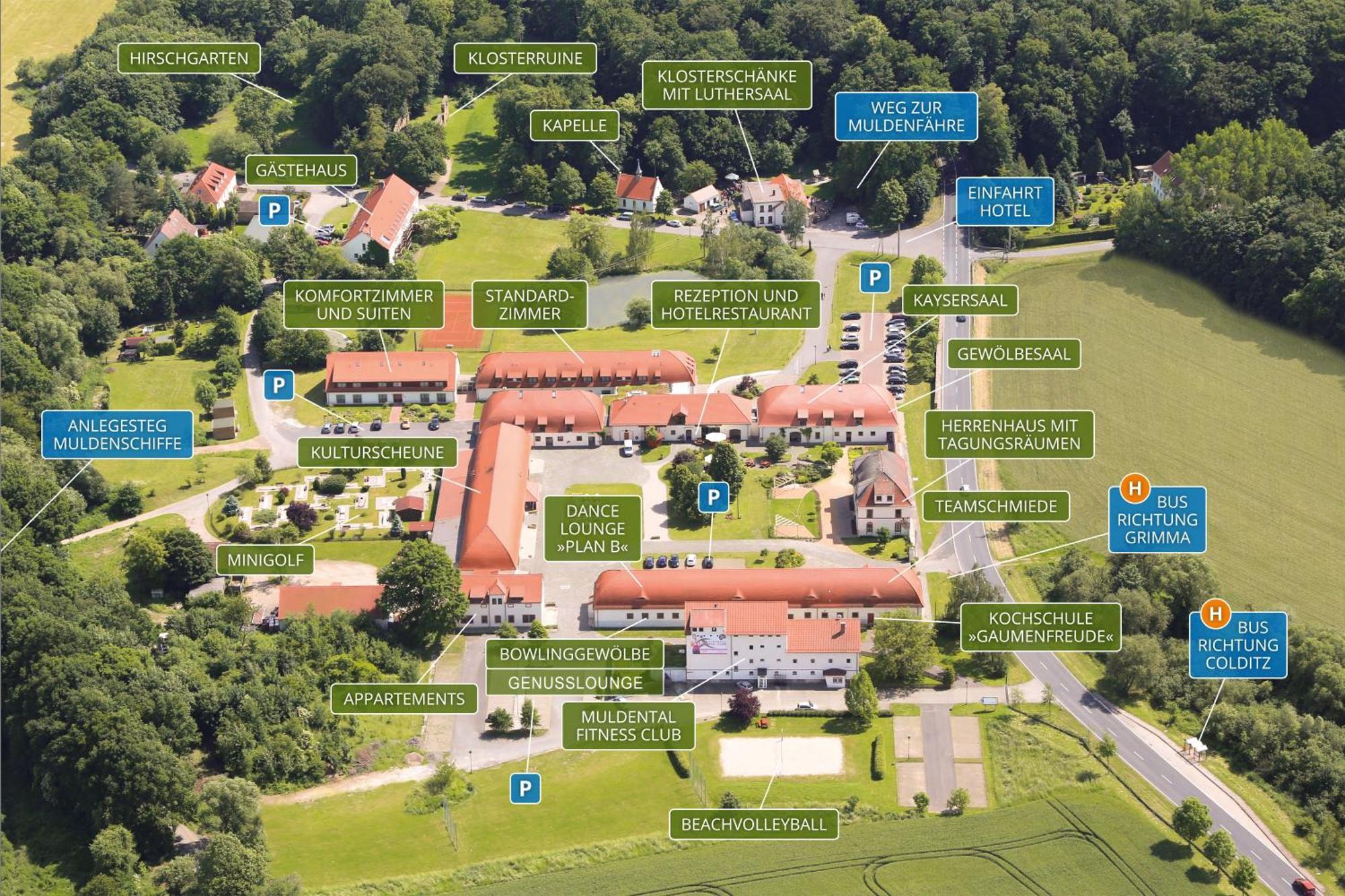 Gaestehaus Kloster Nimbschen Grimma Dış mekan fotoğraf